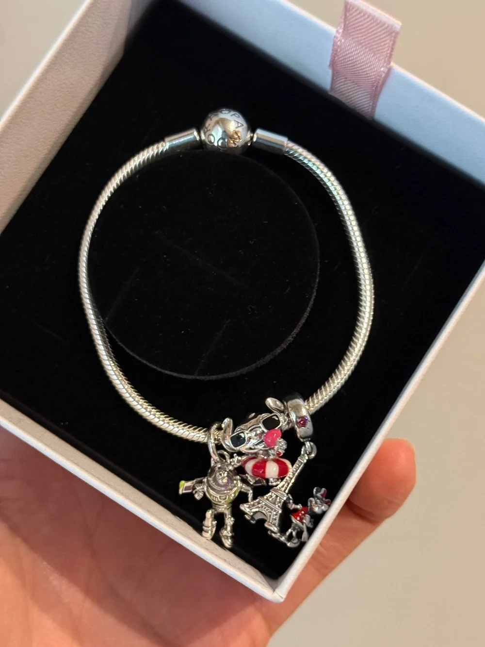Pandora bracelet and charms